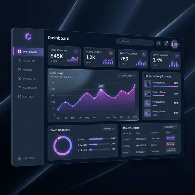 Tasel Dashboard